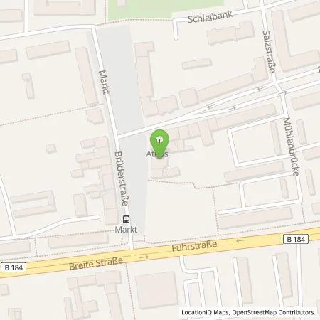 Standortübersicht der Tankstelle Raben Apotheke Zerbst oHG in 39261 Zerbst /Anhalt