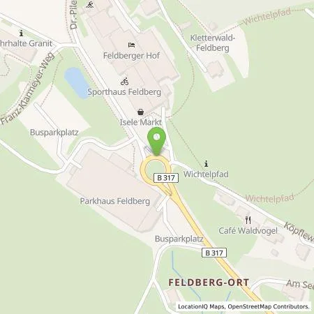 Standortübersicht der Tankstelle Rafael Kosak in 79868 Feldberg