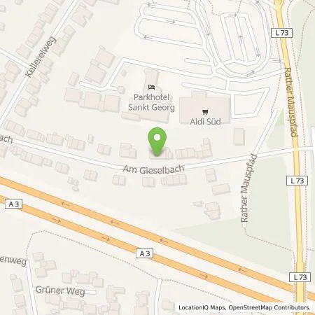 Standortübersicht der Tankstelle Raffael Attenberger in 51107 Köln