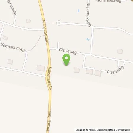 Standortübersicht der Tankstelle Ralf Eberhard in 94345 Aholfing