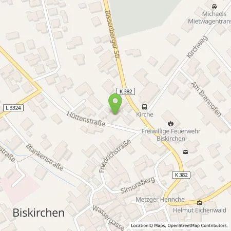 Standortübersicht der Tankstelle Reiner Bierwirt in 35638 Leun