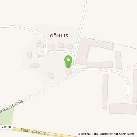 Standortübersicht der Tankstelle Reiner Engelhardt in 01589 Riesa