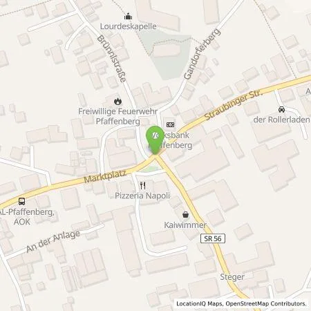 Standortübersicht der Tankstelle Renate  Schmid in 84066 Mallersdorf-Pfaffenberg