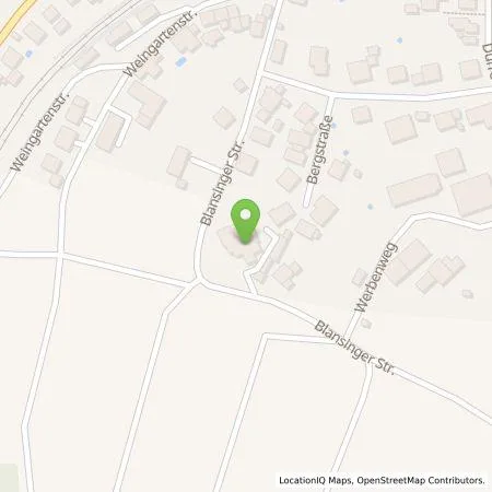 Standortübersicht der Tankstelle Rene Jackstien in 79415 Bad Bellingen