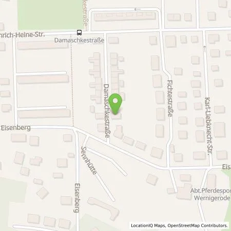 Standortübersicht der Tankstelle Restaurant Casa Vita  in 38855 Wernigerode