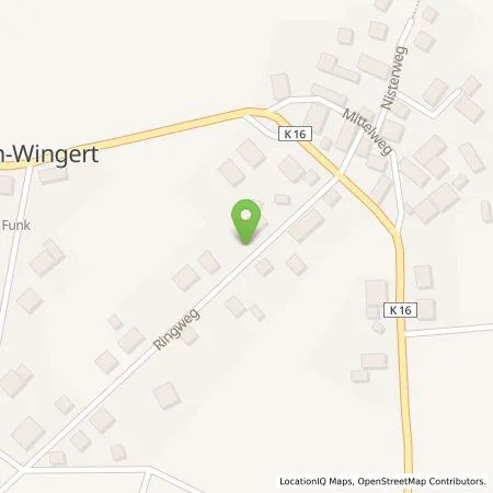 Standortübersicht der Tankstelle Riccardo Behr in 57629 Stein-Wingert