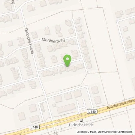 Standortübersicht der Tankstelle Rohr- u. Kanalreinigung Schwarz in 47506 Neukirchen-Vluyn