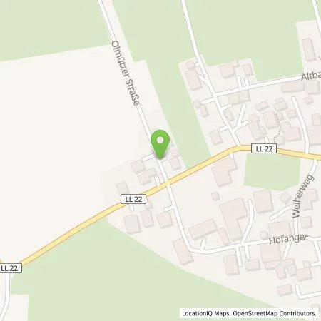 Standortübersicht der Tankstelle Ruth Walser in 86859 Igling