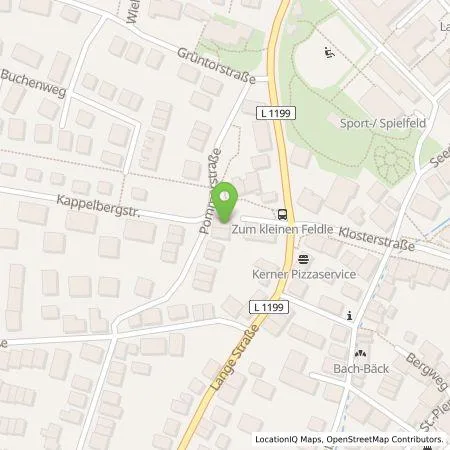 Standortübersicht der Tankstelle Samuel Müller in 71394 Kernen im Remstal