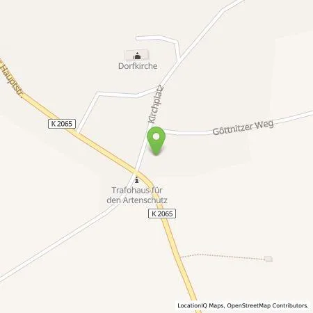 Standortübersicht der Tankstelle Sarah Schöne in 06193 Petersberg