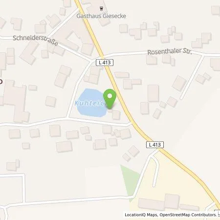 Standortübersicht der Tankstelle Sascha Lüders in 31249 Hohenhameln