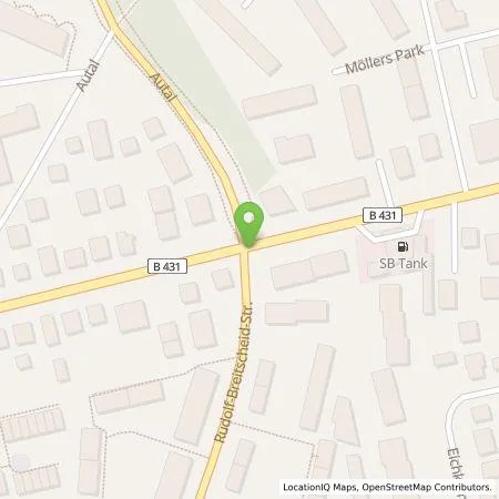 Standortübersicht der Tankstelle Schlee GmbH in 22880 Wedel