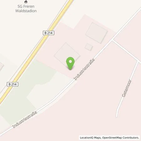 Standortübersicht der Tankstelle molton-web Roling GmbH in 49832 Freren