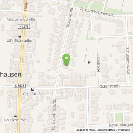 Standortübersicht der Tankstelle Sebastian Molitor in 68794 Oberhausen-Rheinhausen