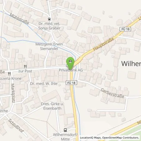 Standortübersicht der Tankstelle Sebastian Rauscher in 91452 Wilhermsdorf