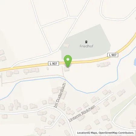 Standortübersicht der Tankstelle Sebastian Sting in 57234 Wilnsdorf