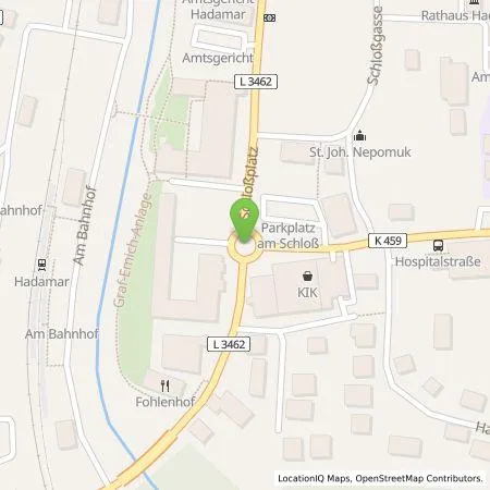 Standortübersicht der Tankstelle Sergej Fritzler in 65589 Hadamar