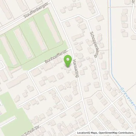 Standortübersicht der Tankstelle Simon Elshoff in 48268 Greven