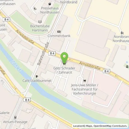 Standortübersicht der Tankstelle SL Elektro Einzelunternehmen in 99734 Nordhausen