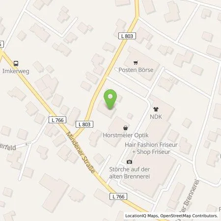 Standortübersicht der Tankstelle Olaf Labitzke in 32479 Hille