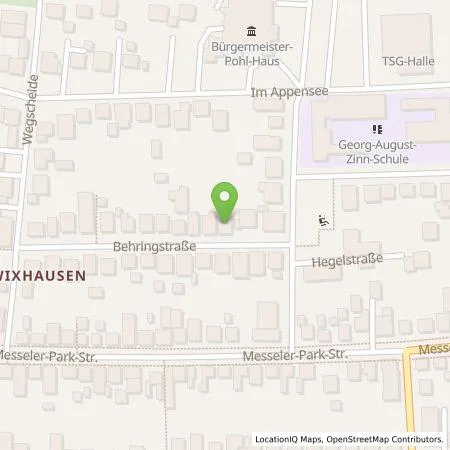 Standortübersicht der Tankstelle Sören  Schneider in 64291 Darmstadt