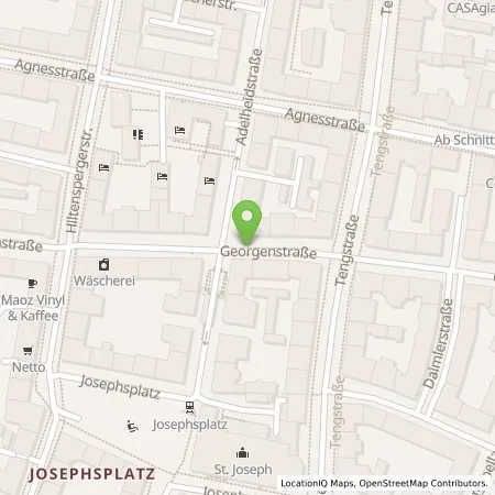 Standortübersicht der Tankstelle SWM Versorgungs GmbH in 80798 München