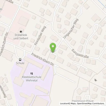 Standortübersicht der Tankstelle Stefan Junge in 37287 Wehretal