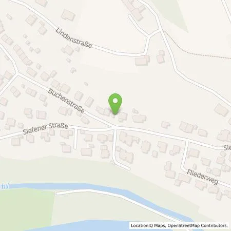 Standortübersicht der Tankstelle Stefan Ley in 51674 Wiehl