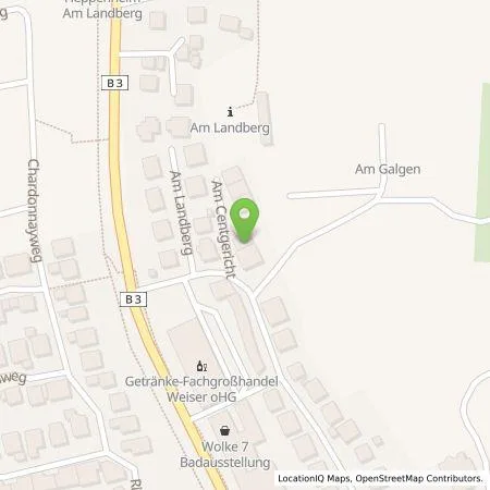 Standortübersicht der Tankstelle Stefan Schipper in 64646 Heppenheim (Bergstraße)