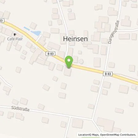 Standortübersicht der Tankstelle Steffen Enkemeier in 37649 Heinsen