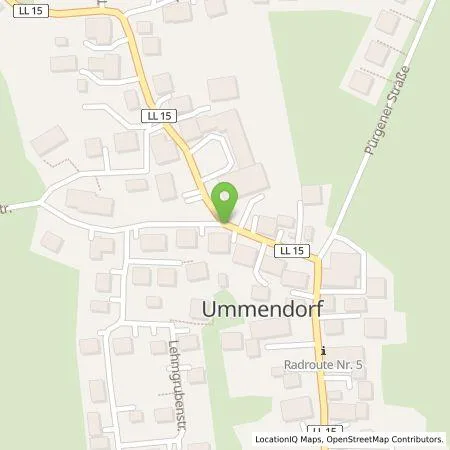 Standortübersicht der Tankstelle Steffen Ripke in 86932 Pürgen