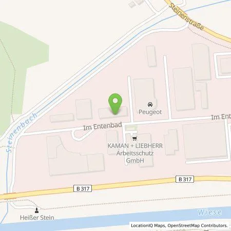 Standortübersicht der Tankstelle STEP Computer- und Datentechnik GmbH in 79541 Lörrach