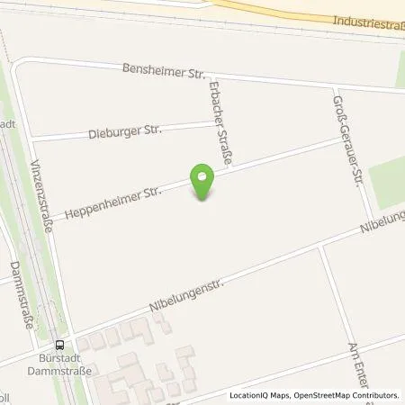 Standortübersicht der Tankstelle Stephan  Lüdtke  in 68642 Bürstadt