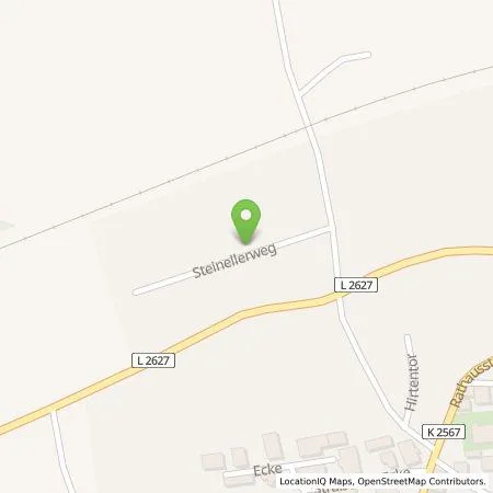 Standortübersicht der Tankstelle Steve Lang in 98631 Grabfeld