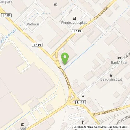 Standortübersicht der Tankstelle Susanne  Steffen in 66386 Sankt Ingbert