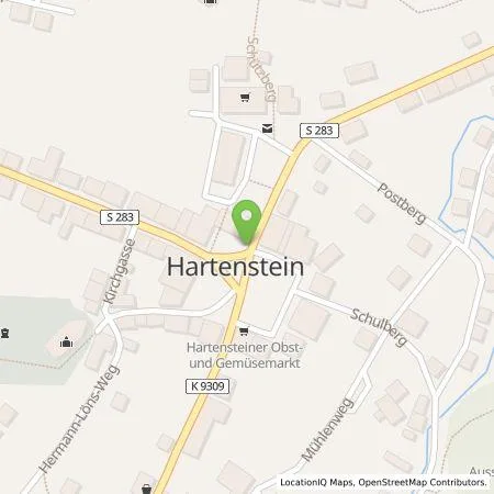 Standortübersicht der Tankstelle Sven Deckert in 08118 Hartenstein