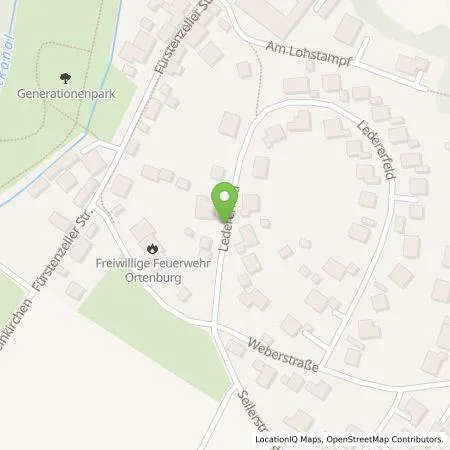 Standortübersicht der Tankstelle Sven Patzer in 94496 Ortenburg