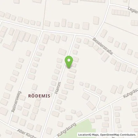 Standortübersicht der Tankstelle Sven Peters in 25813 Husum