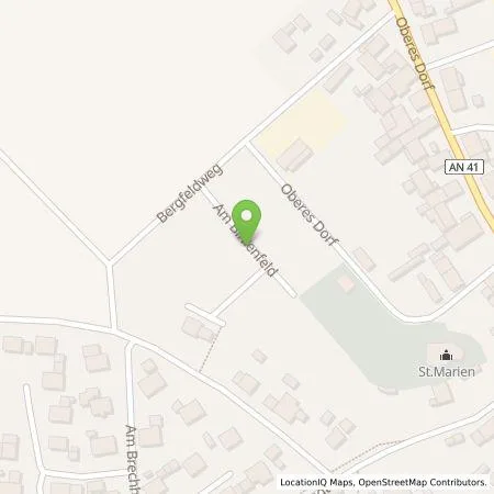 Standortübersicht der Tankstelle Thomas Franzel in 91731 Langfurth