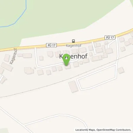 Standortübersicht der Tankstelle Thomas Reger in 90587 Veitsbronn