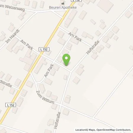 Standortübersicht der Tankstelle Thomas Reget in 54413 Beuren (Hochwald)