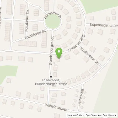 Standortübersicht der Tankstelle Thomas Schindler in 15754 Heidesee