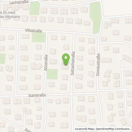 Standortübersicht der Tankstelle Thomas Steinberger in 84562 Mettenheim