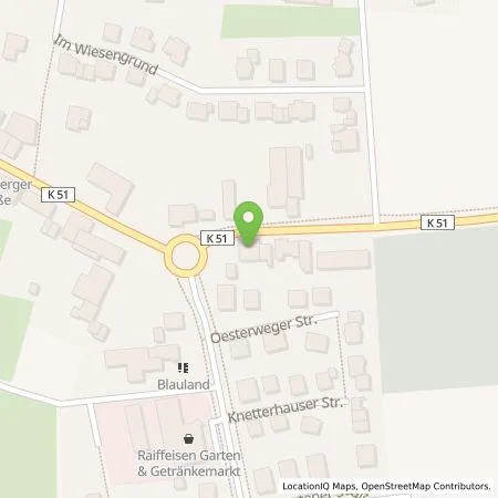 Standortübersicht der Tankstelle Thomas Vogelsang in 48336 Sassenberg