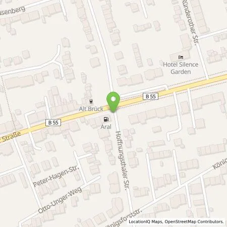 Standortübersicht der Tankstelle Thorsten  Graß in 51109 Köln