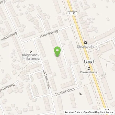 Standortübersicht der Tankstelle Tobias Kreuzpointner in 23564 Lübeck