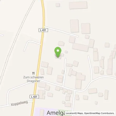 Standortübersicht der Tankstelle Tom Bähnisch in 31860 Emmerthal