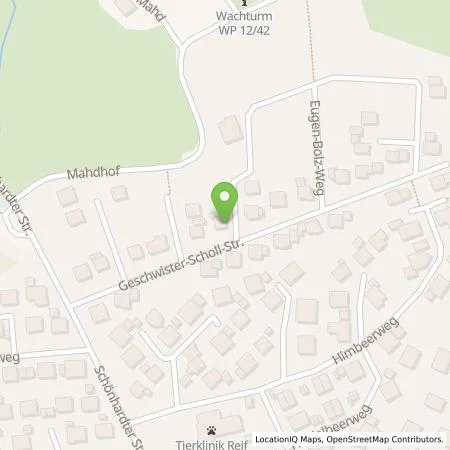 Standortübersicht der Tankstelle Tom Trost Webproduktion & Webmarketing in 73560 Böbingen an der Rems