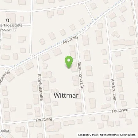 Standortübersicht der Tankstelle Tommy Kanis in 38329 Wittmar