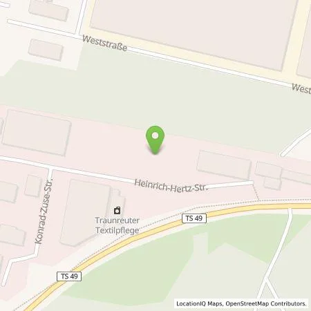 Standortübersicht der Tankstelle Toni Stadelmann GmbH in 83301 Traunreut